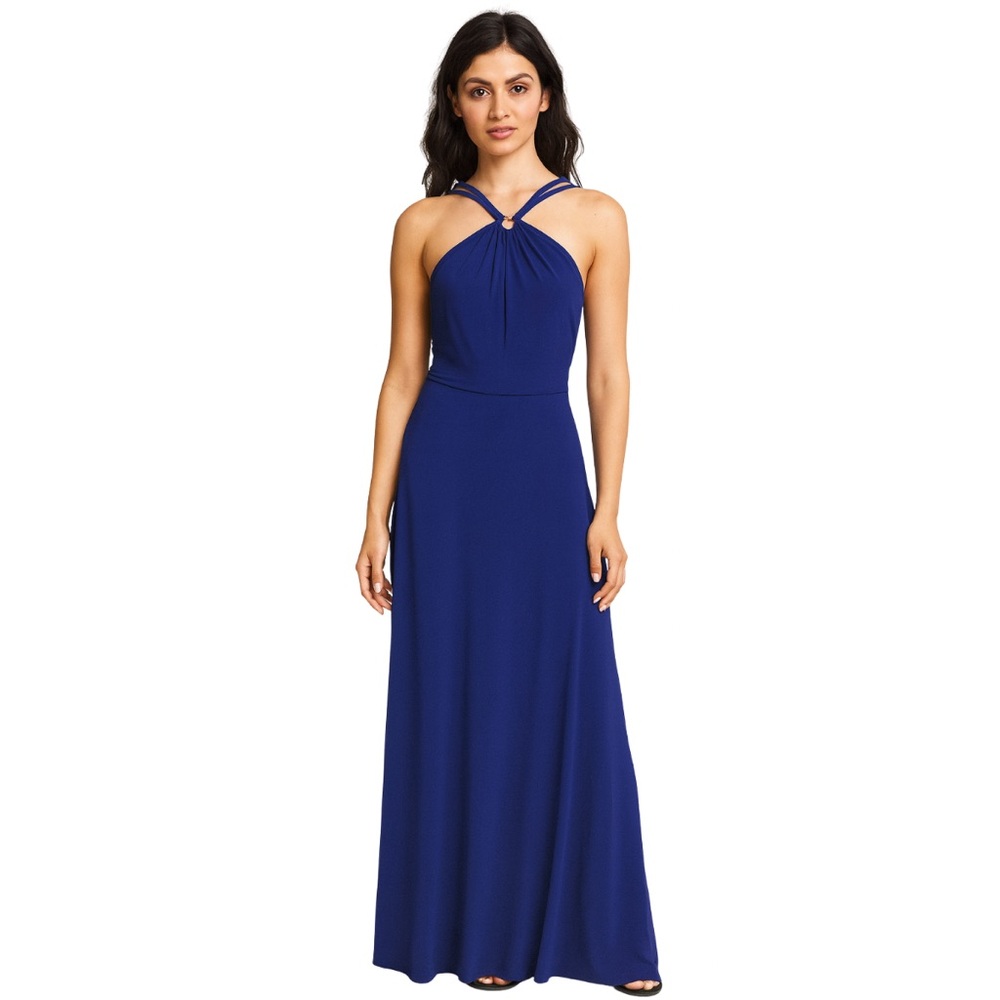 NWT Ann Taylor Blue Maxi Dress‎